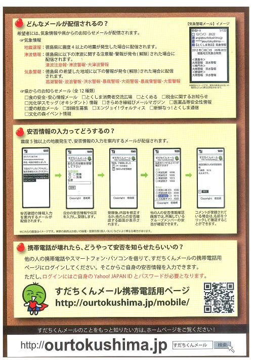 すだちくんメール４