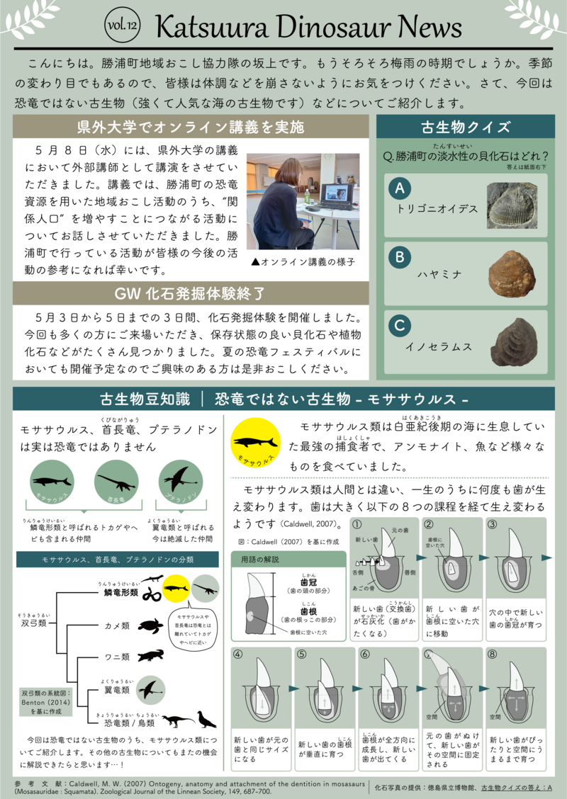 KatsuuraDinosaurNews vol12 KatsuuraDinosaurNews vol12