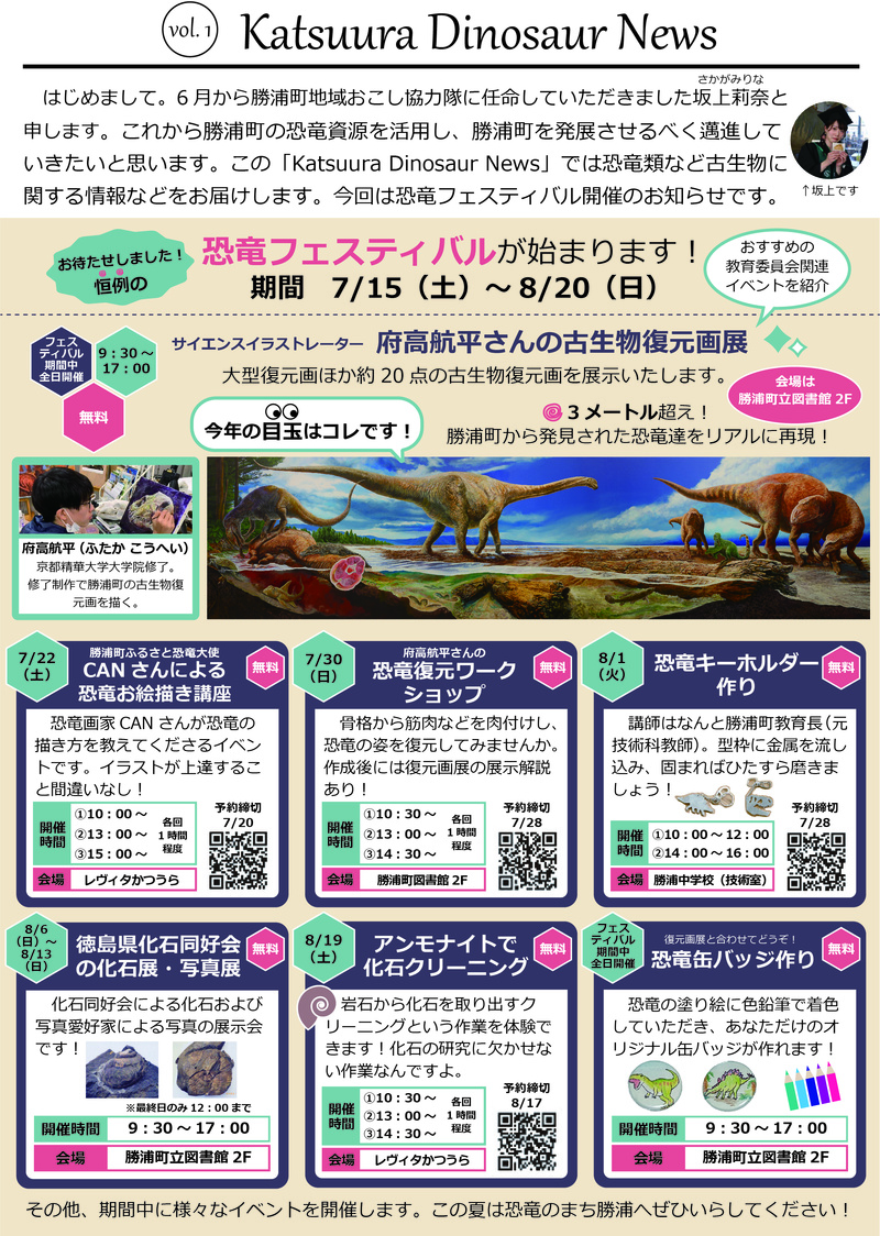 KatsuuraDinosaurNews vol1 KatsuuraDinosaurNews vol1