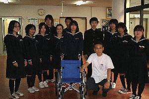 贈呈の様子